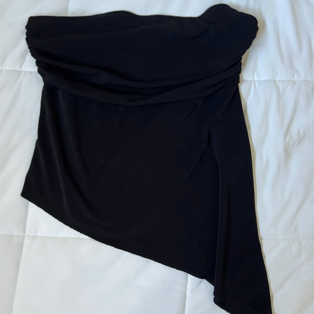 BDG Urban Outfitters Asymmetrical Bandeau Womens Top